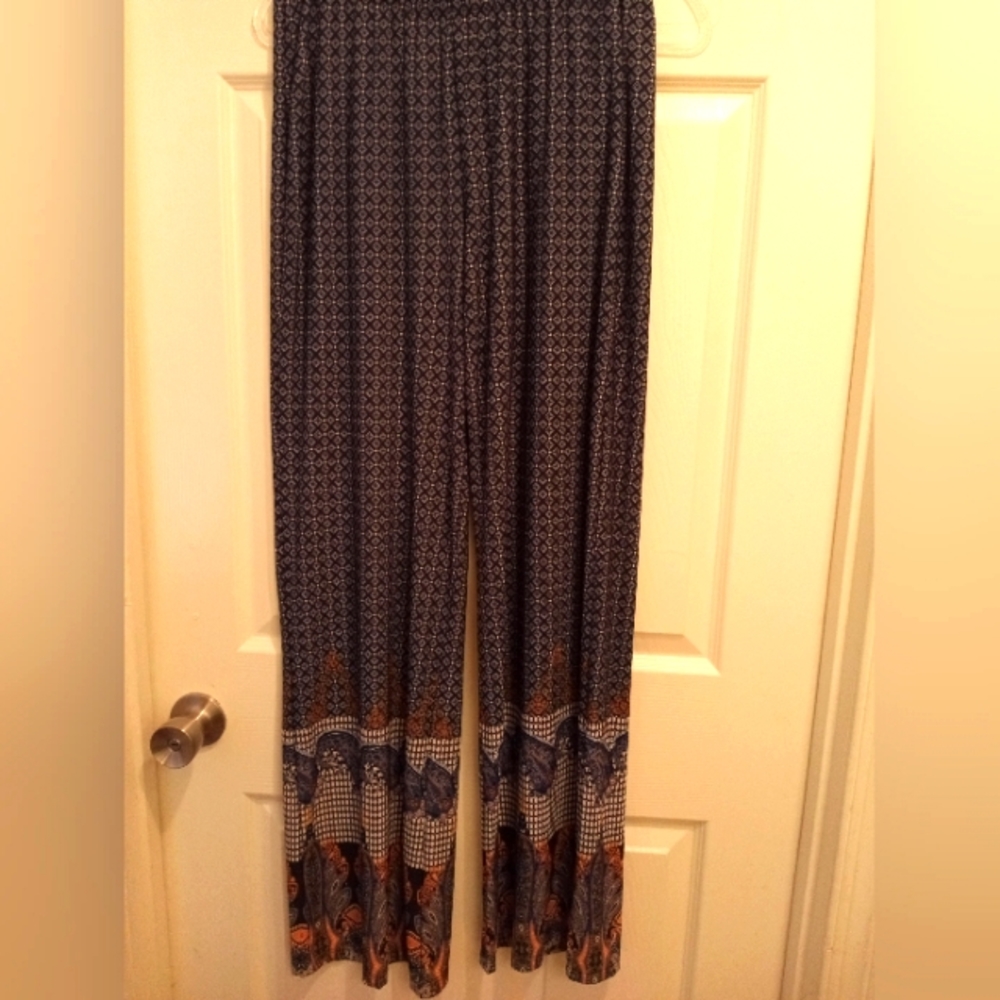 Print Casual Pants Size M